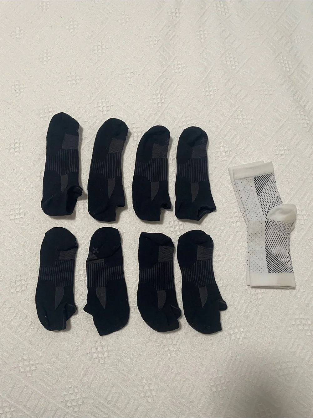 🖤5/$25 5 pair tommie copper No-Show Athletic Socks compression